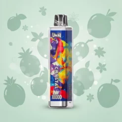 Uwin Crystal 10000 Puffs med 0,8 Ohm mesh-spole og RGB-belysning